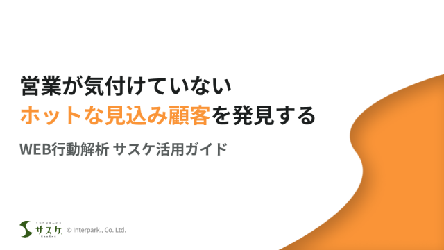 サスケ活用ガイド（WEB行動解析編）